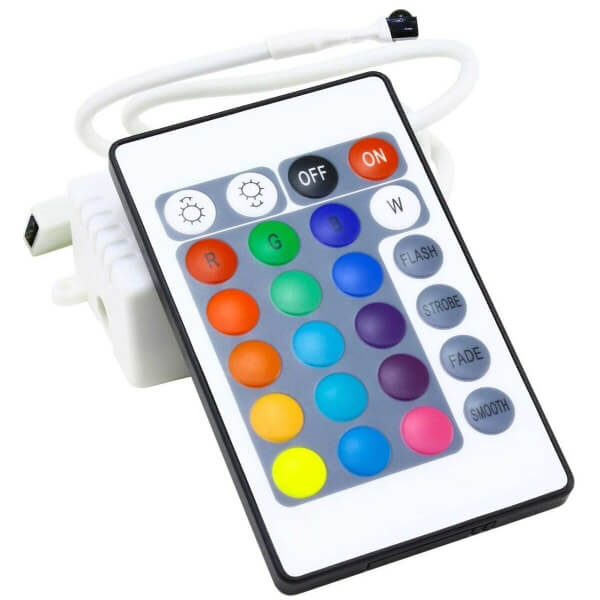 Контролер RGB OEM 6А-IR-24 72Вт інфрачервоний пульт 24 кнопки 163
